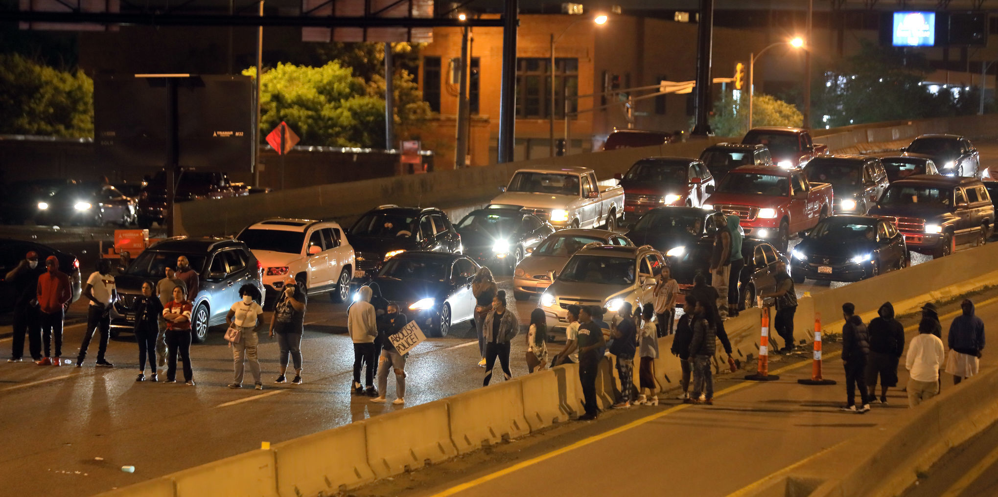 Protesters march St. Louis streets in solidarity with Minneapolis